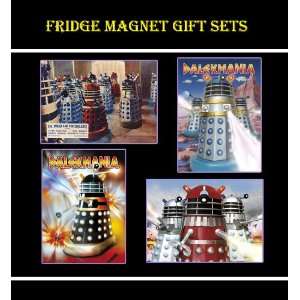  Set of 4 DALEKMANIA Fridge Magnets   DR. WHO: Everything 