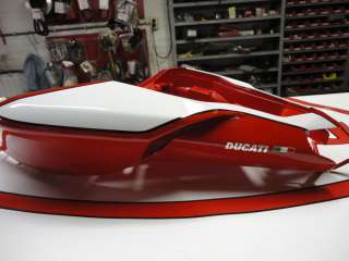 DUCATI SEAT TAIL FAIRING UNIT RED / WHITE 848 1098 1198  