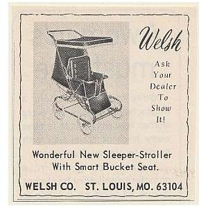   Sleeper Stroller Smart Bucket Seat Print Ad (53208): Home & Kitchen