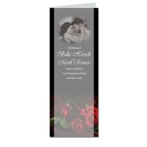  160 Wedding Programs   Love Rose So Deep: Office Products