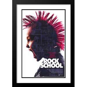Rock School 32x45 Framed and Double Matted Movie Poster   Style A 