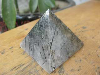 NATURAL BLACK TOURMALINE QUARTZ CRYSTAL Pyramid HEALING  