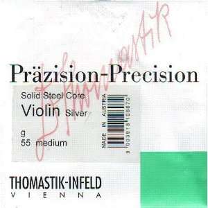   Prazision G   Silver Wound 4/4 Size Mittel, 55M 