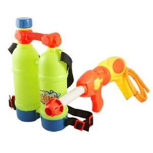   Backpack Connected Double Pumps Water Gun Fight Set: Toys & Games
