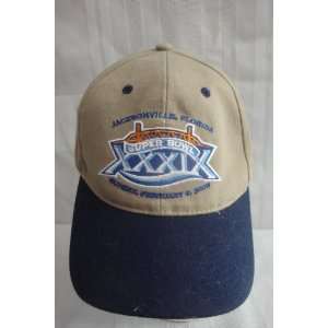  2005 Super Bowl XXXIX Jacksonville Souvenir Ball Cap NFL 