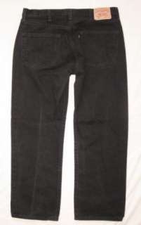 Mens 36x30 Levis 501 black button fly jeans (tag = 40x32)  