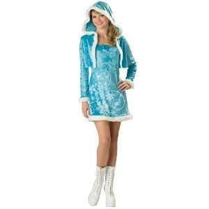   Character Costumes Eskimo Cutie Teen Costume / Blue   Size Large 9/11
