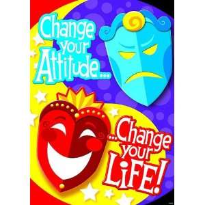  CHANGE YOUR ATTITUDE POSTER