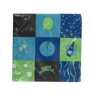  New Year 20 Count Napkin Case Pack 160