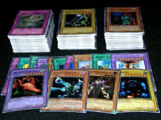 200 YUGIOH CARDS ULTIMATE LOT WITH HOLOS & RARES! LOOK!  