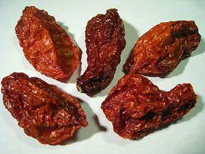 CENSORED Ghost Pepper Seed Pods SUN DRIED Whole Bhut Jolokia Chili 