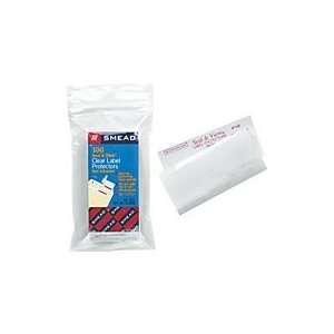  SMD67600 Self Adhesive Clear Label Protectors   5 Bags of 