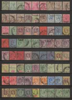 Straits Settlements 1892 1948 Collection Used 379Pds  