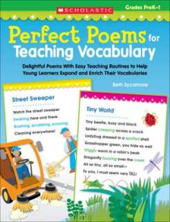 perfect poems for teaching beth sycamore paperback $ 11 22