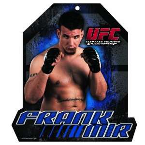  UFC Frank Mir 11 by 13 Wood Mascot/Player Sign
