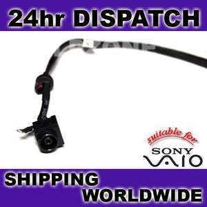   DC Power Jack Sony VAIO 015 0001 1455 A NEW Harness Connector Socket