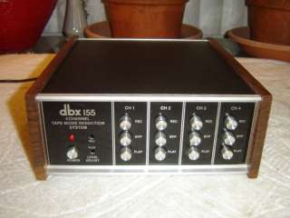 DBX 155, 4 Channel Tape Noise Reduction System  