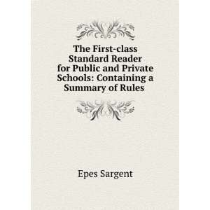  The First class Standard Reader for Public and Private 