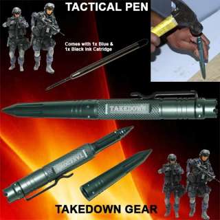 Tactical Pen Takedown Self Defense Weapon Pens BLUE  