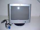 13 ) HP COLOR 7540 Monitor 17 inch CRT 2007 DATE MINT