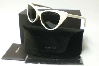 TOM FORD NIKITA TF173 TF 173 WHITE 25P SUNGLASSES AUT  