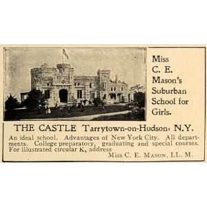   Tarrytown Girls School College   Original Print Ad
