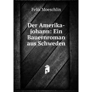   Amerika johann: Ein Bauernroman aus Schweden: Felix Moeschlin: Books