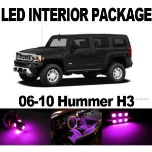    2010 PINK 7 x SMD LED Interior Bulb Package Combo Deal: Automotive