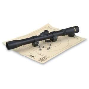    Crosman 4 x 20 mm Illuminated Rifle Scope: Sports & Outdoors