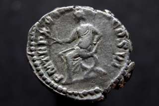 185 186 AD Rome Commodus silver denarius  