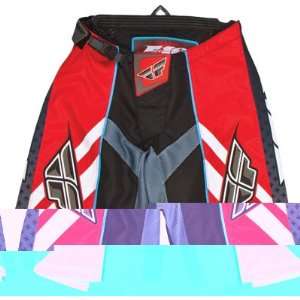  Fly Racing 2012 Attack Shorts Red/Black 26: Sports 