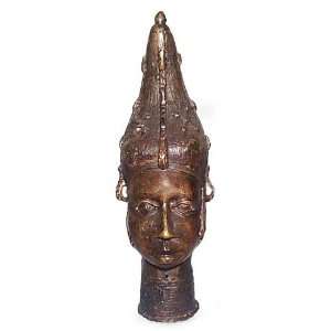  Head of Benin Queen Mother, statuette