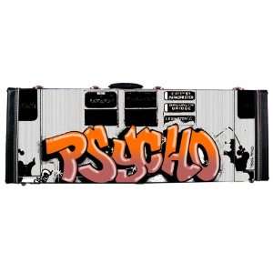   Electric Guitar Case and Tuner, Psycho Graffiti: Musical Instruments
