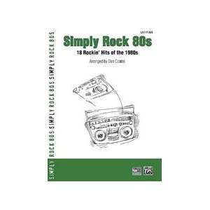  Simply Rock 80s   Easy Piano: Musical Instruments