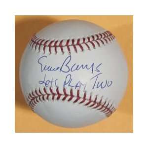   Ernie Banks Autographed Baseball Chicago Cubs play 2: Everything Else