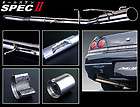 Buddy Club Spec II/2 Exhaust   Honda EK Civic Type R 96 00