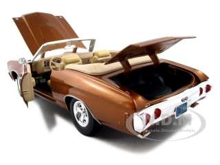   of 1971 chevrolet chevelle ss 454 convertible die cast model car by