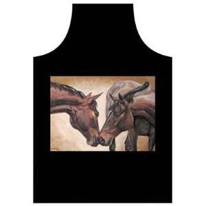 Kay Dee Designs Horse kiss apron, terry kitchen towel or oven mitt 