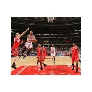    Chicago Bulls Derrick Rose 13x11 3 D Photo: Sports & Outdoors