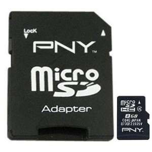  Pny Technologies P sdu8gb4 ef/bb 8 Gb Microsd High 