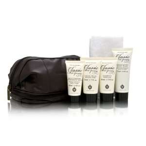  Grooming Travel Kit   5 Piece Set Includes: 2.6 oz Exfoliating Body 