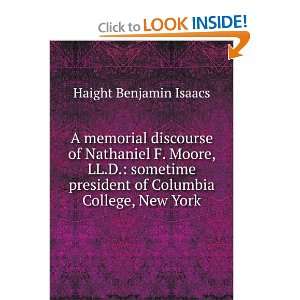   president of Columbia College, New York Haight Benjamin Isaacs Books