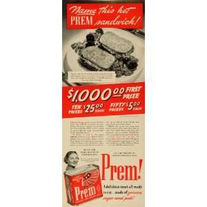   Contest Prize Chicago Illinois   Original Print Ad