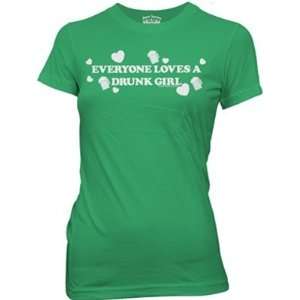 St. Patricks Day Drunk Girl Womens:  Sports & Outdoors