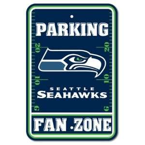  92210   Seattle Seahawks Plastic Parking Sign Sports 