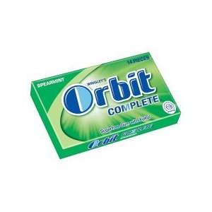 Wrigleys Orbit Complete Spearmint 14 Tab x 4  Grocery 