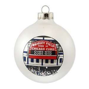  Wrigley Field Traditional Round Ornament by Topperscot 