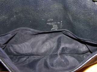 Gucci Monogram Blue Accessory Collection Shoulder Hand Bag Purse 