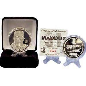 Greg Maddux Silver Coin