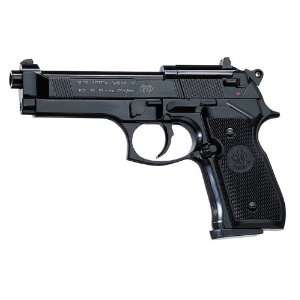 Beretta 92FS, Nickel, Black Grips air pistol:  Sports 